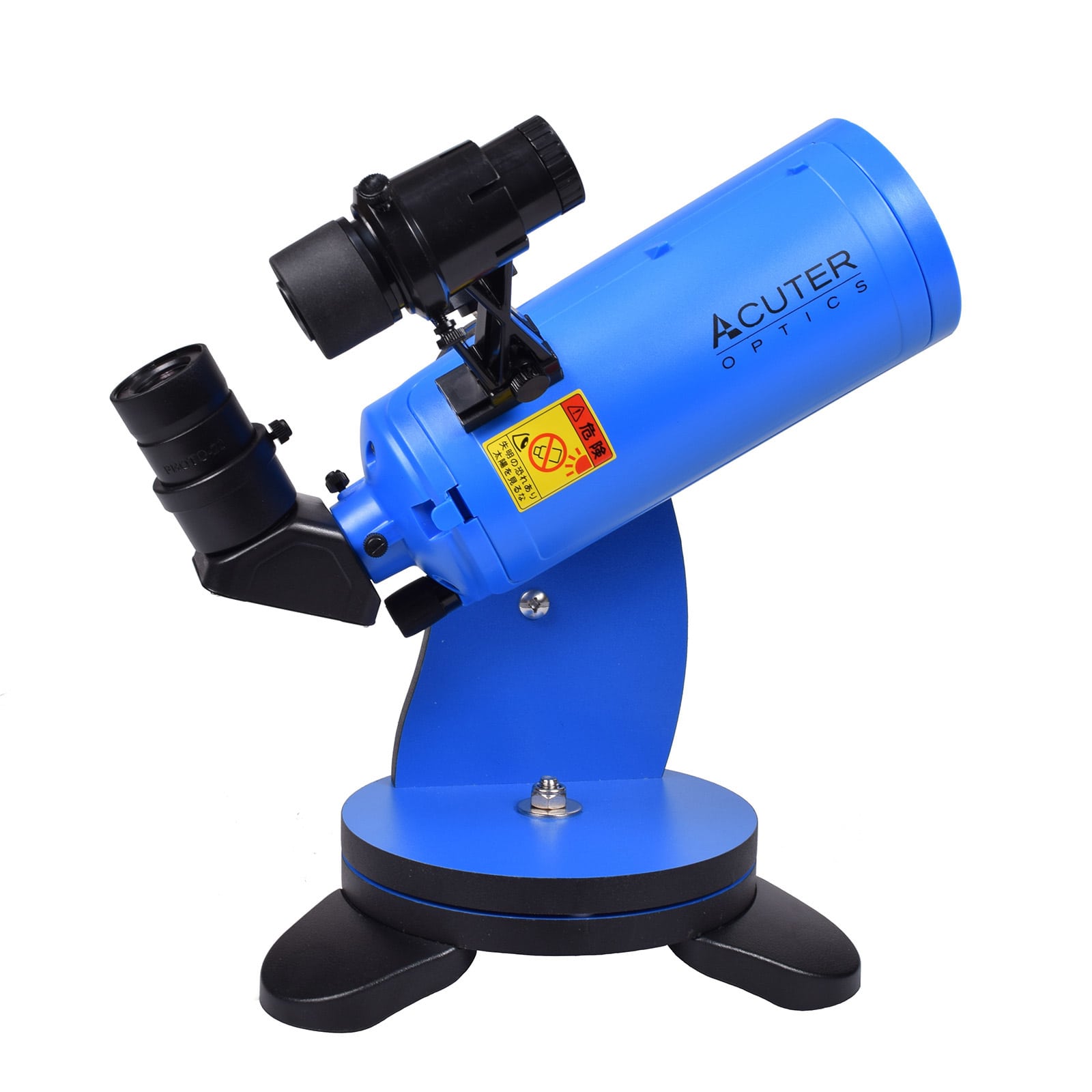 ポータブル望遠鏡　マクシーゴー60　マイクロスコープセット(ブルー)