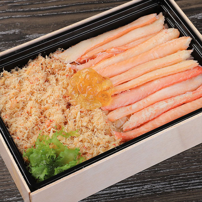 紅（くれない）の蟹弁当 2箱セット