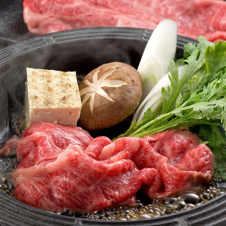 松阪牛＆神戸牛 すき焼き食べ比べセット（松阪牛すき焼きモモ肉、神戸牛すき焼きモモ肉 各250g）