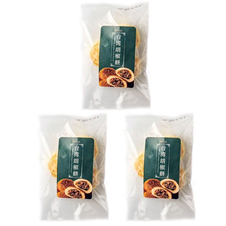 台湾胡椒餅（フージャオビン） 3個入×3パック