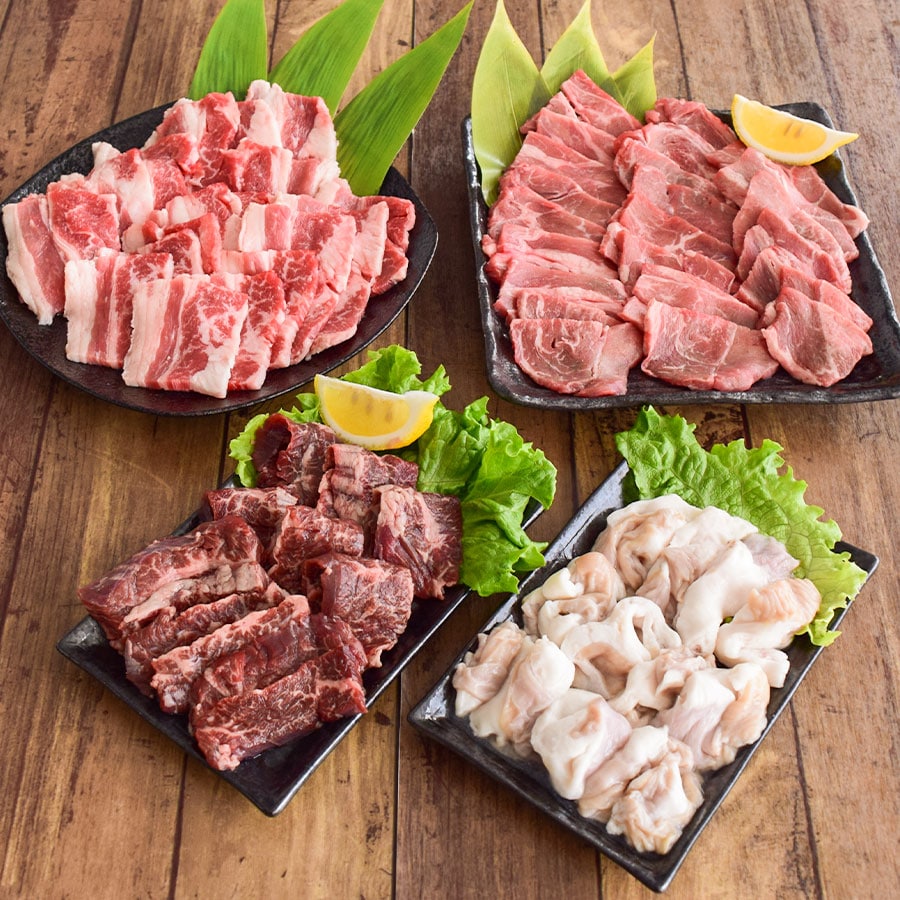 メガ盛り 牛焼き肉セット2kg（約5人前）